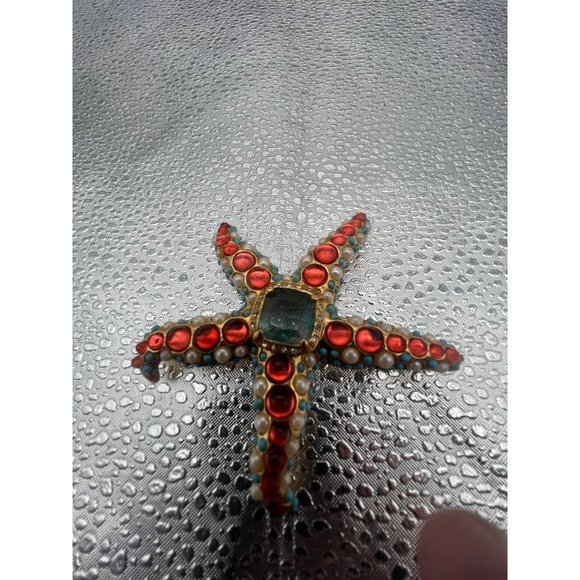 starfish brooch - Picture 2 of 6